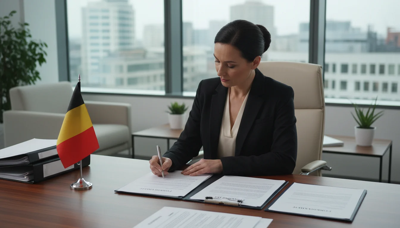 Professional signing resignation letter