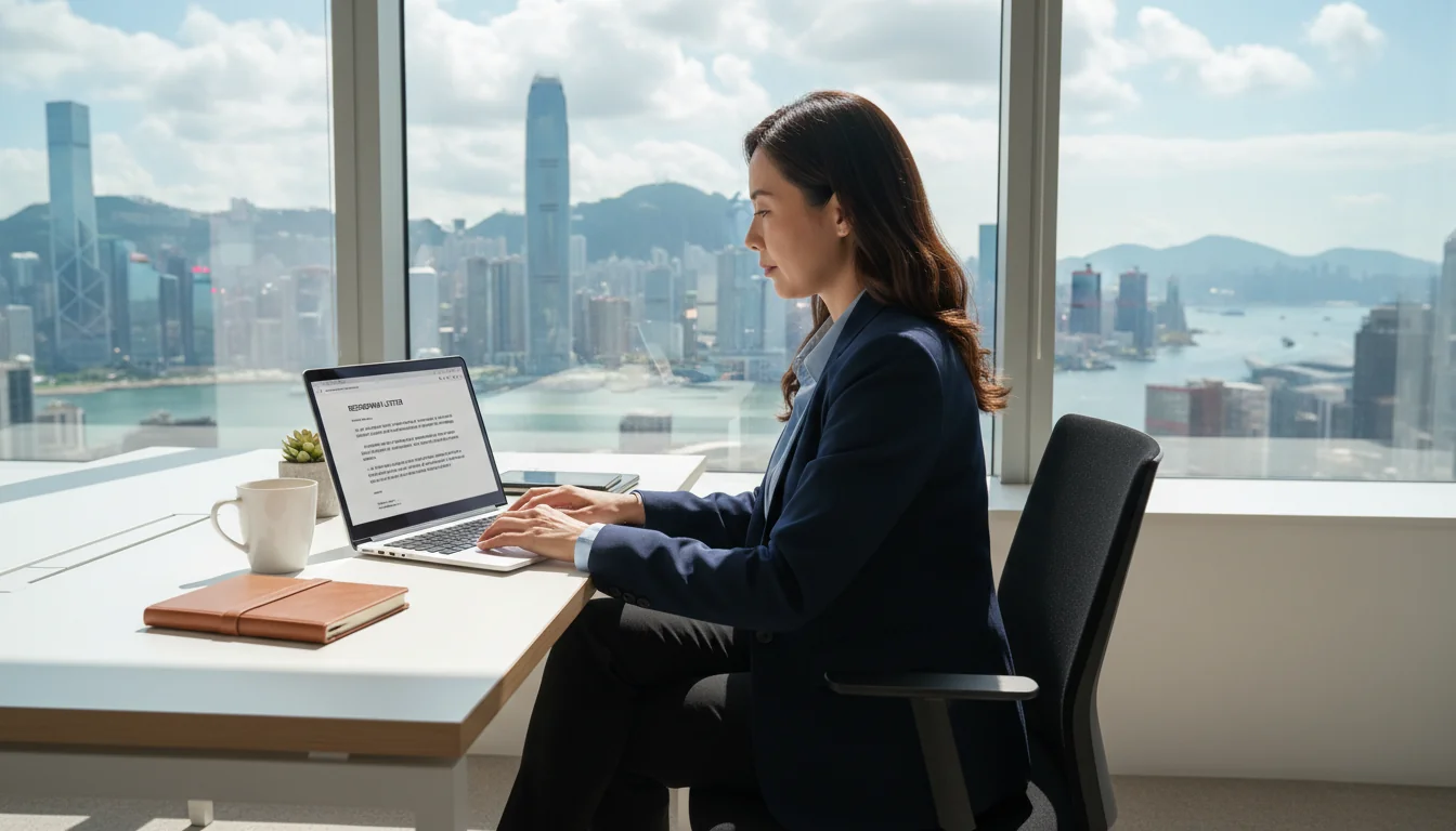 Professional writing resignation letter