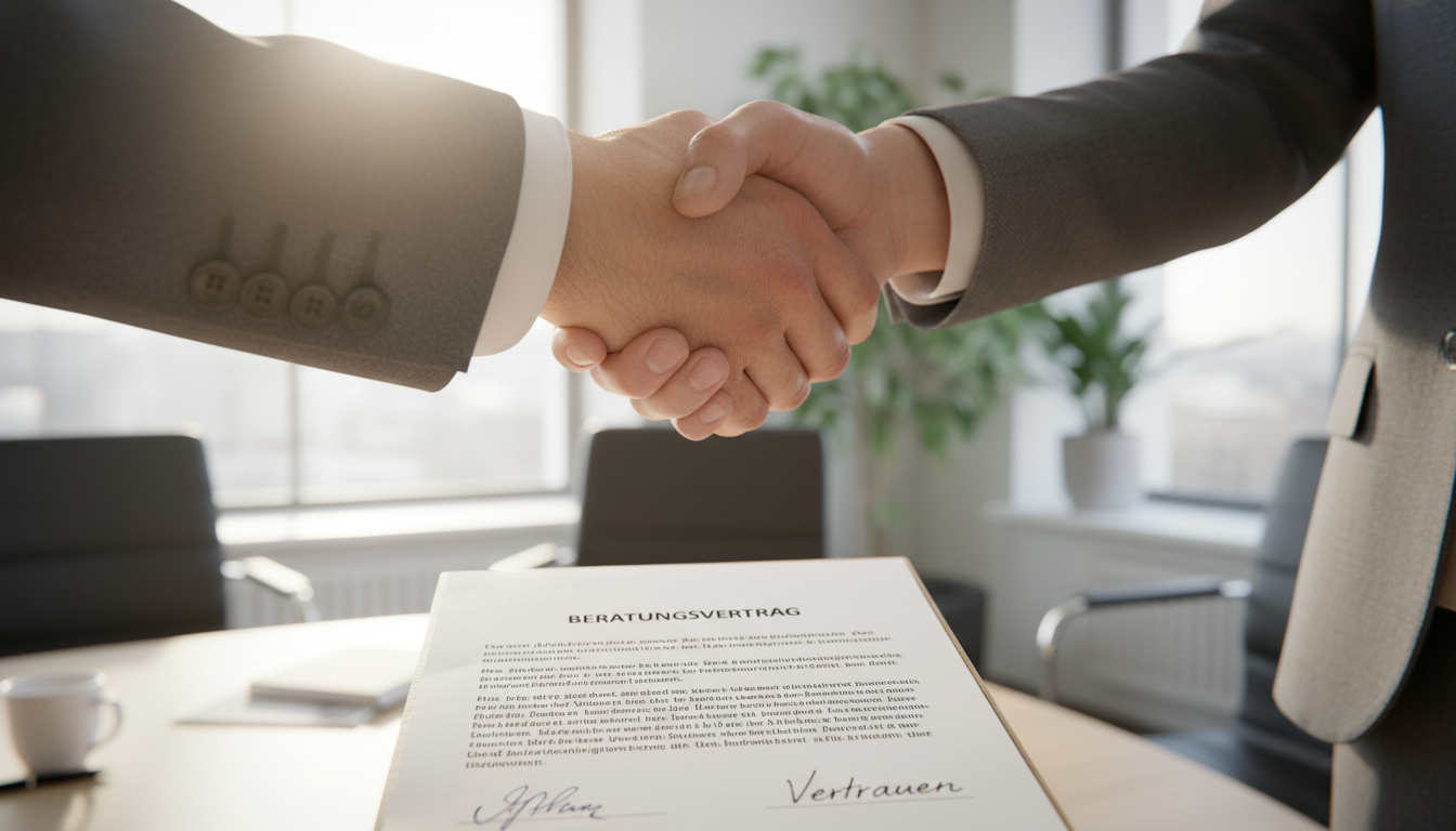 Handshake sealing advisory agreement