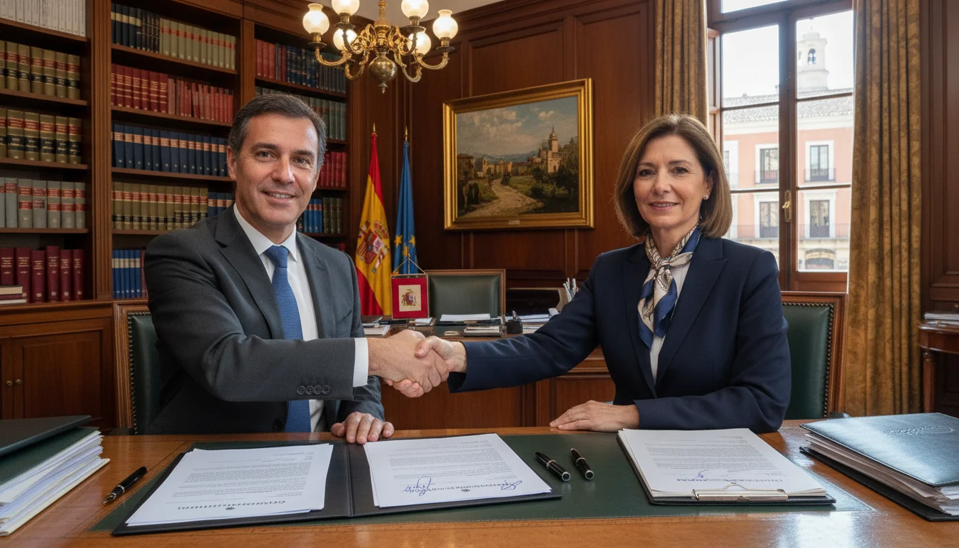 Signing legal consultancy agreement