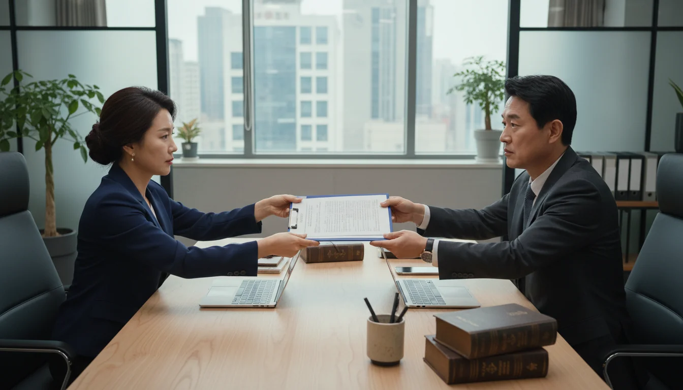 Professional signing consulting contract
