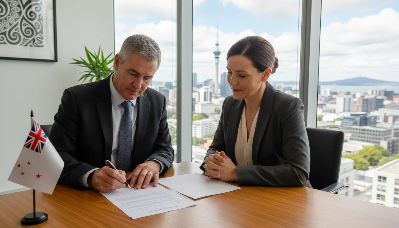 Professional signing service agreement