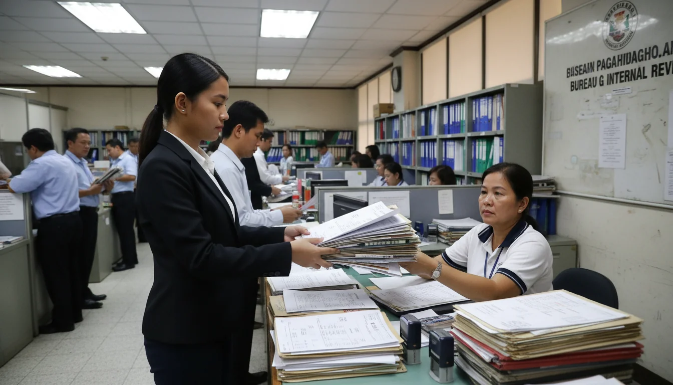 Taxpayer filing with receipts