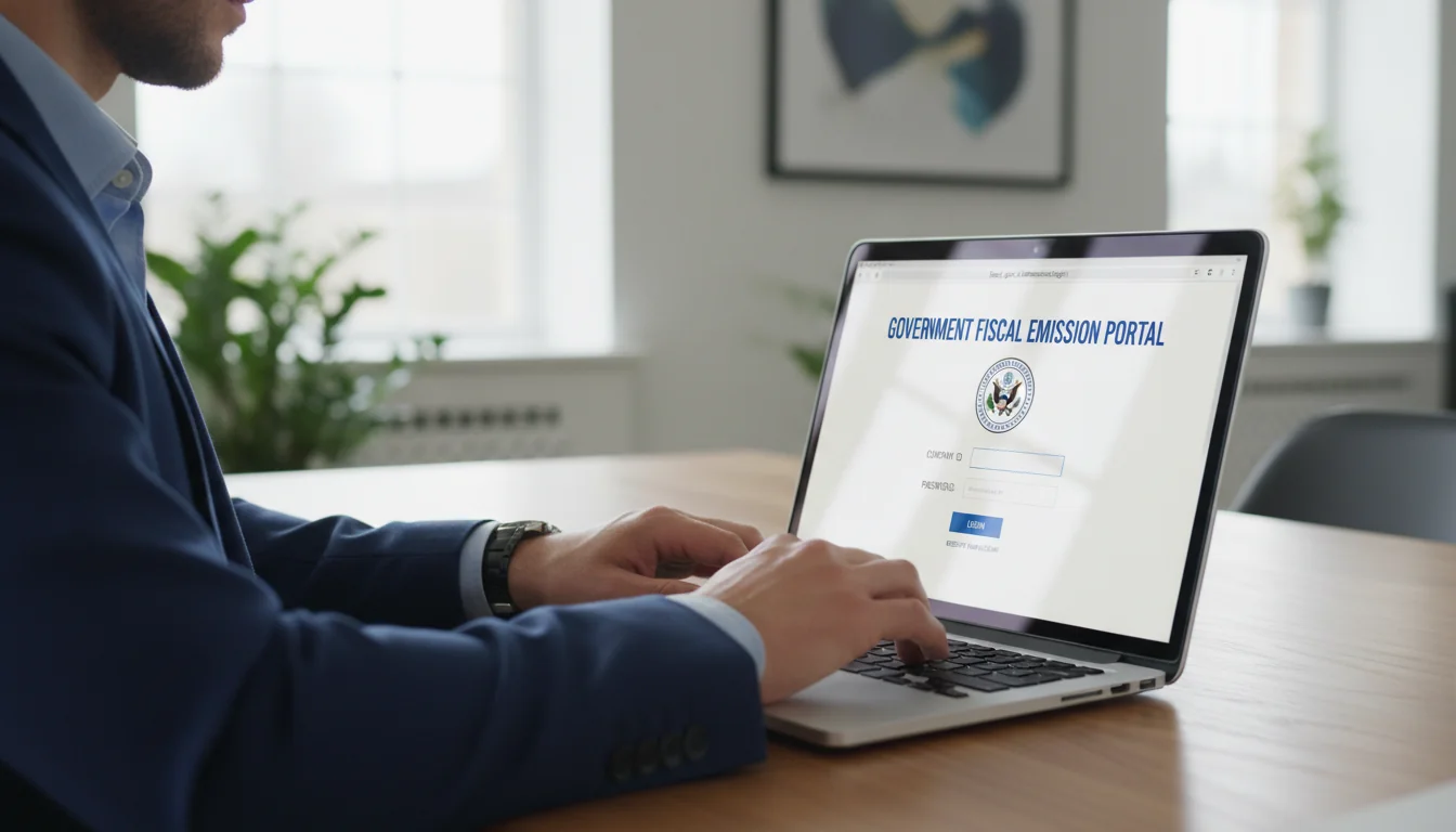 Step 1: Accessing the fiscal emission system