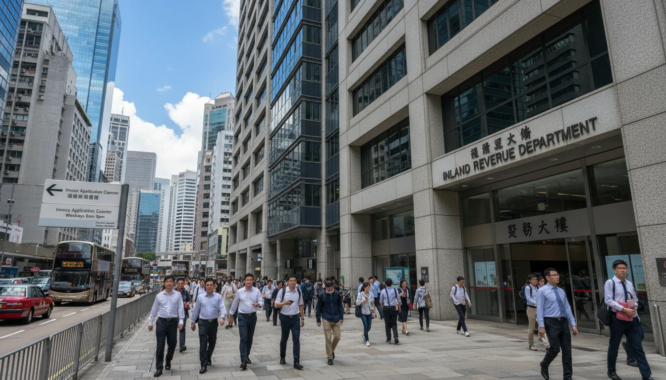 Hong Kong tax office building exterior