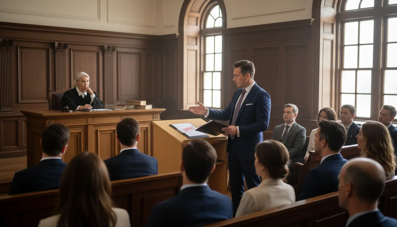 Court hearing for appeal