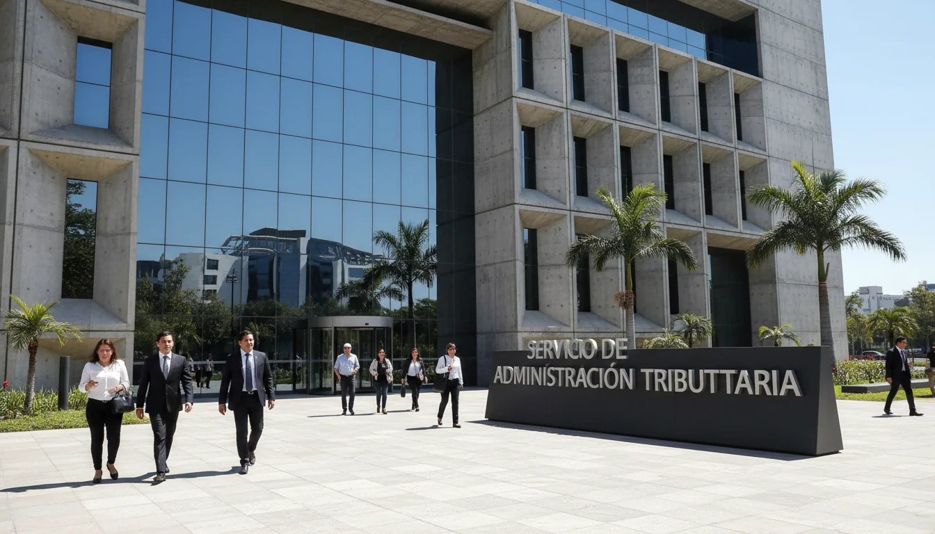 Tax authority building exterior