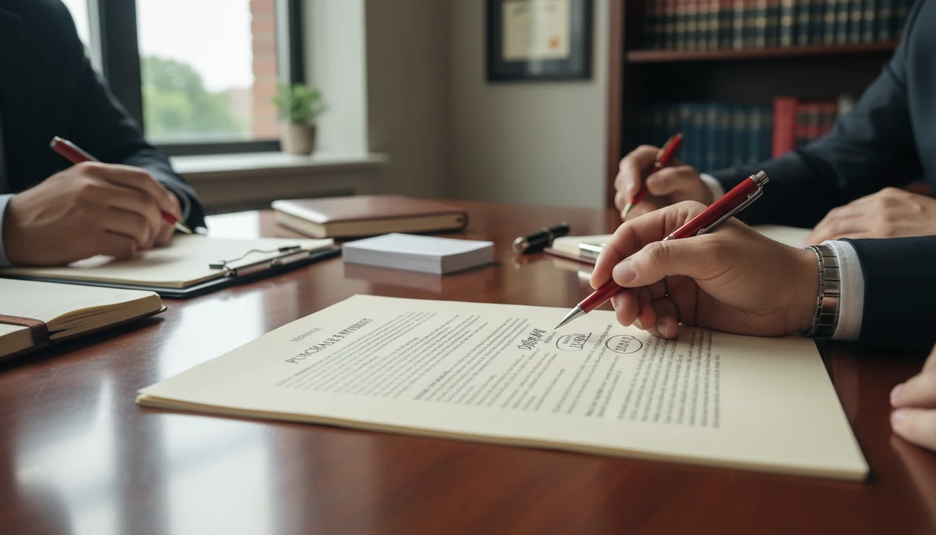 Key clauses in legal agreement