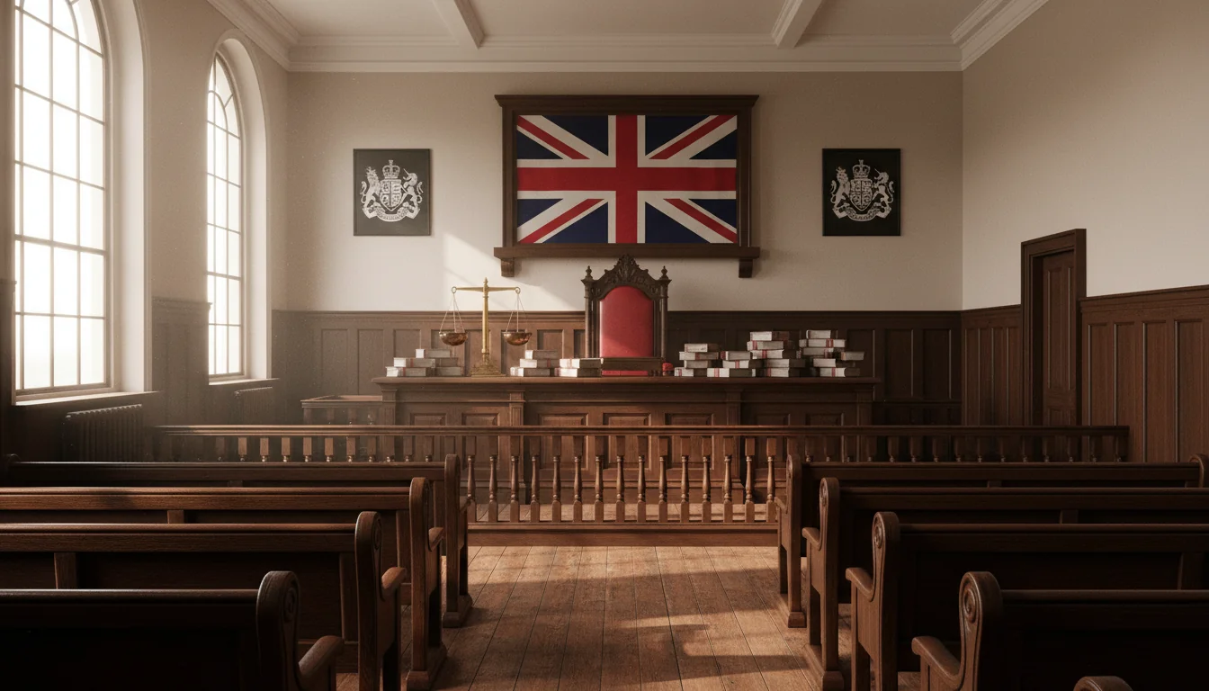 UK courtroom with affidavit evidence
