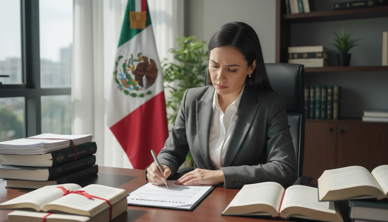 Mexican legal document signing