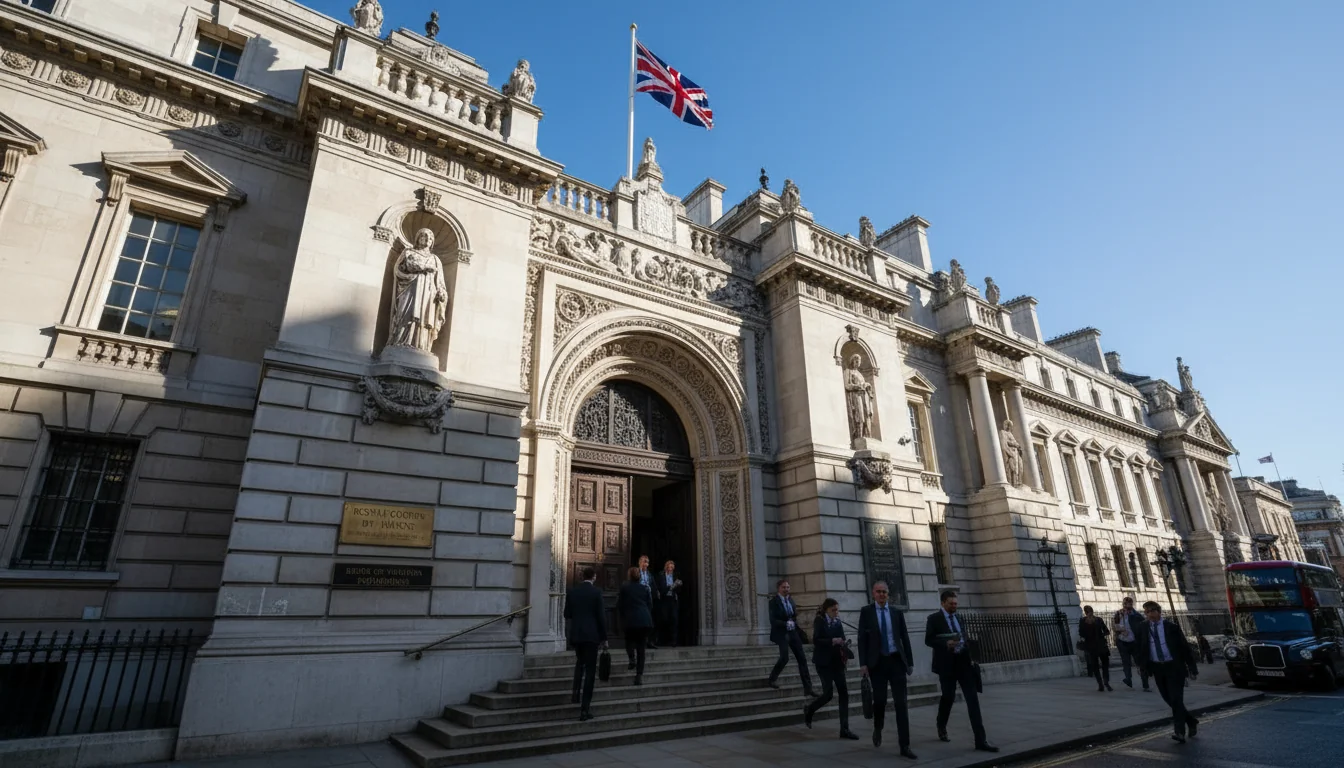 UK probate court exterior view