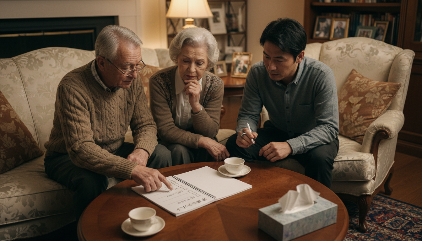 Discussing estate division points