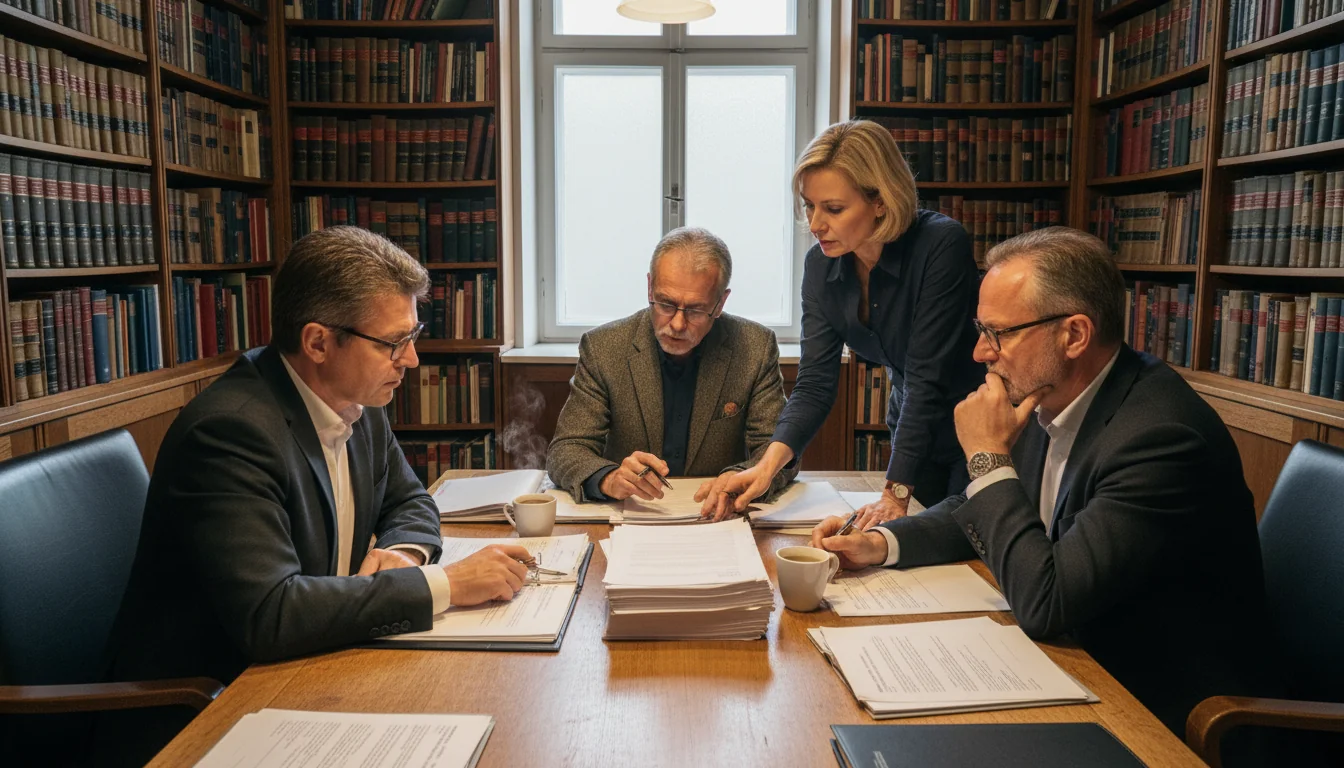 Inheritance document review meeting