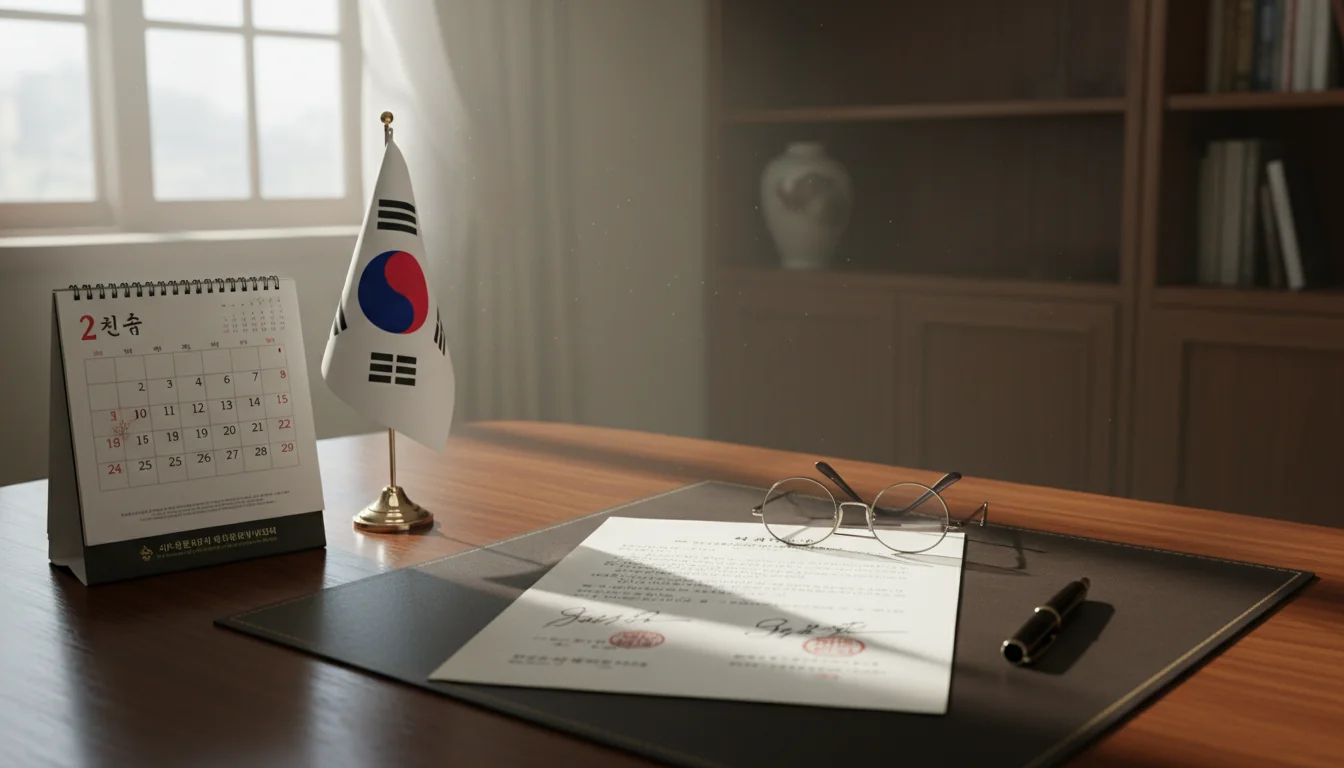 Inheritance documents on desk