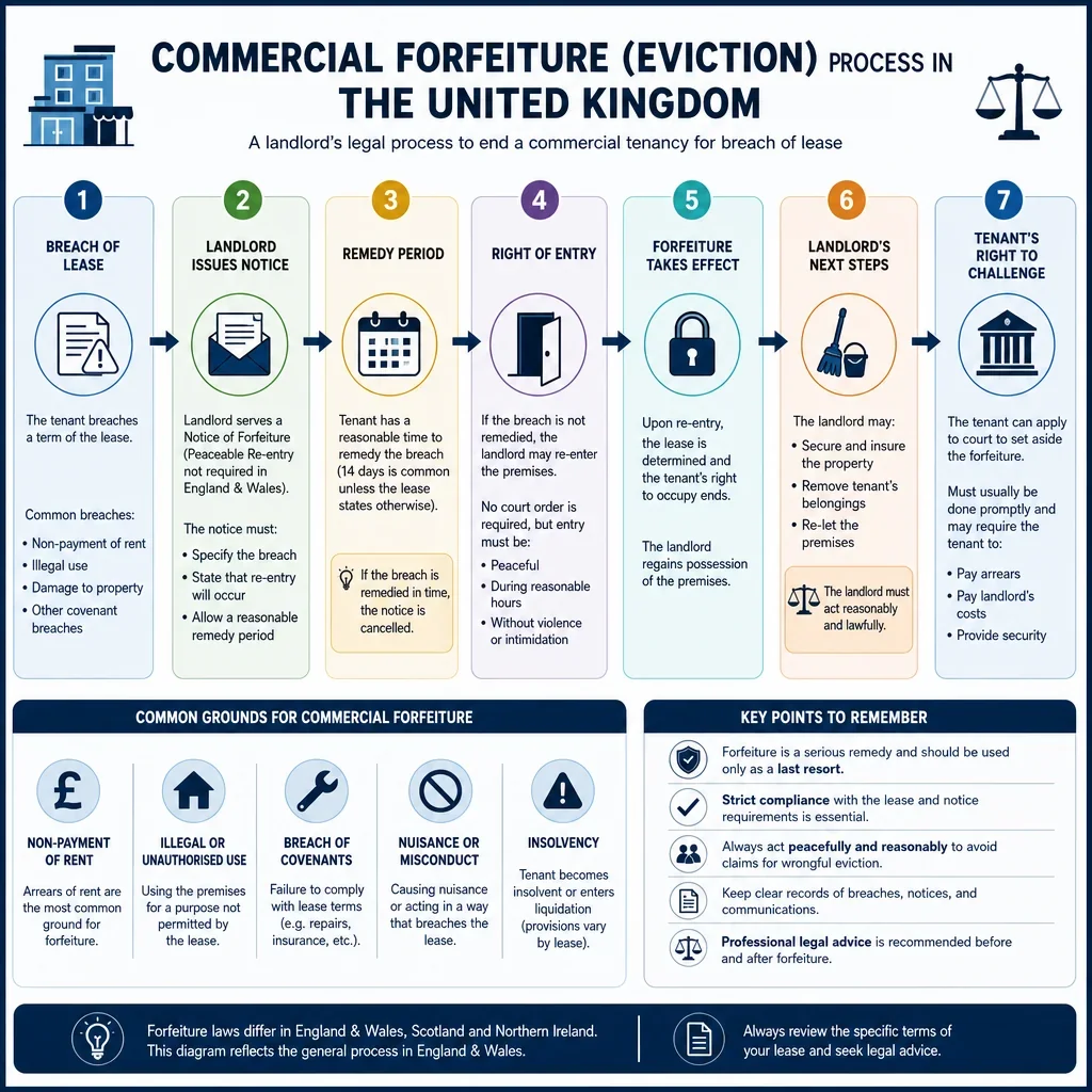 Commercial Forfeiture Scenarios