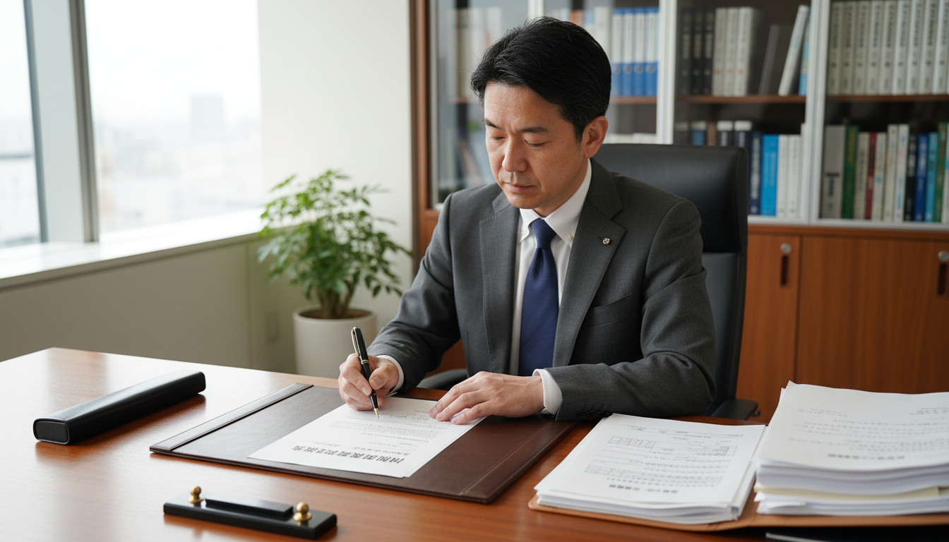 Japanese business lease termination letter