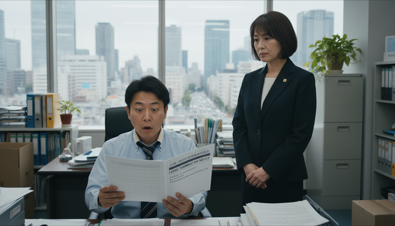 Tenant receiving business move-out notice