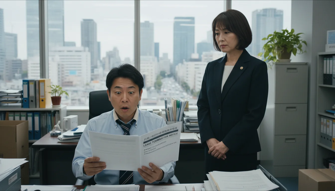 Tenant receiving business move-out notice