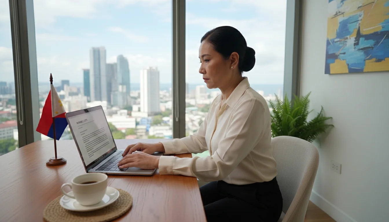 Professional writing a reference letter