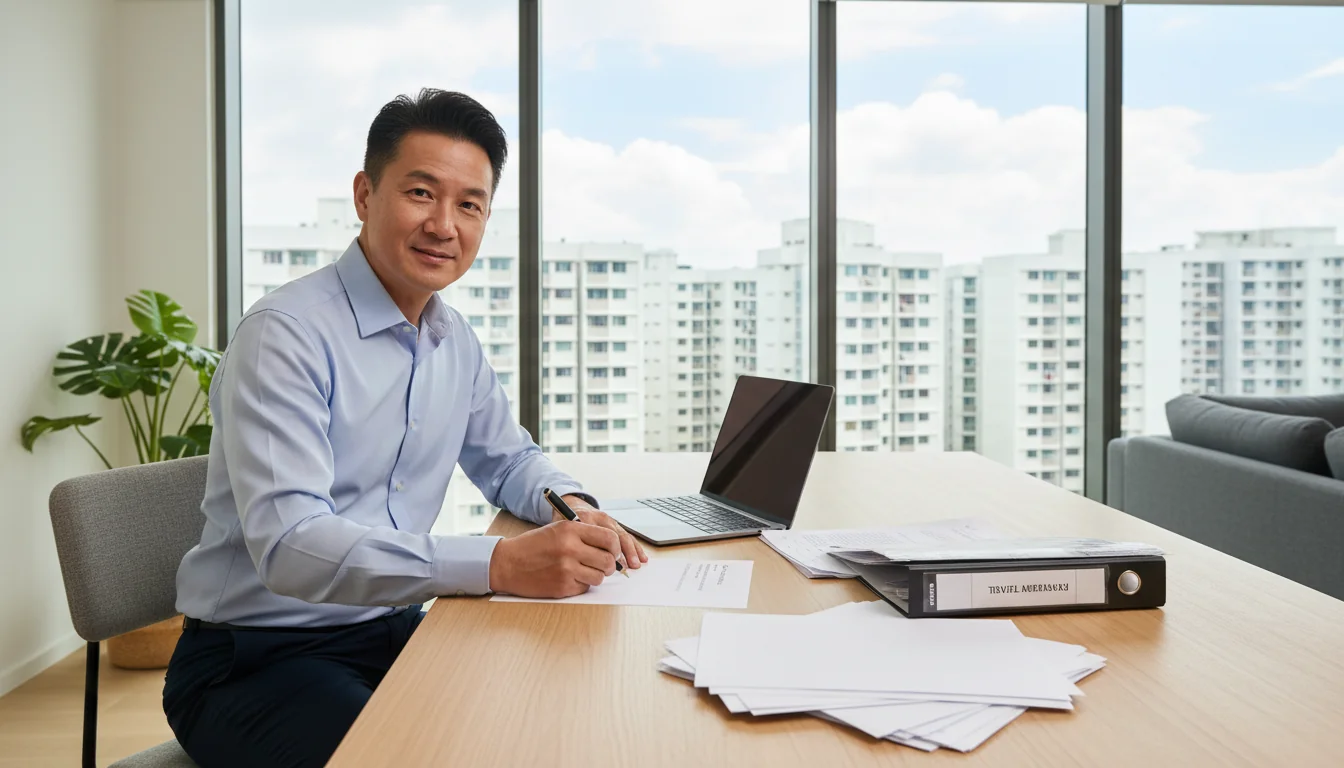 Professional landlord writing reference letter