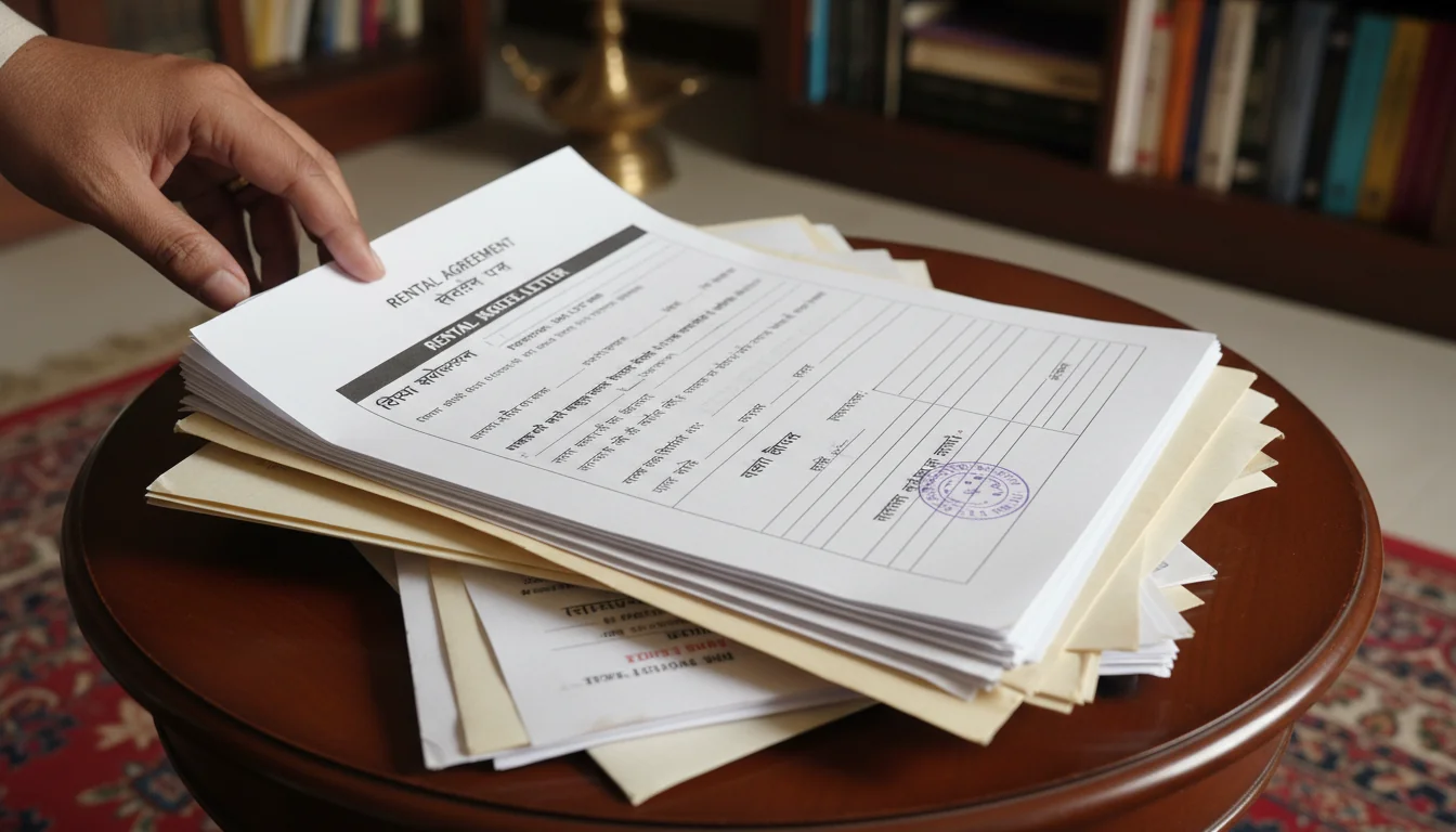 Legal documents for tenant verification