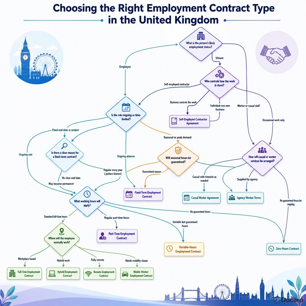 Choosing the Right Employment Contract Type in the United Kingdom