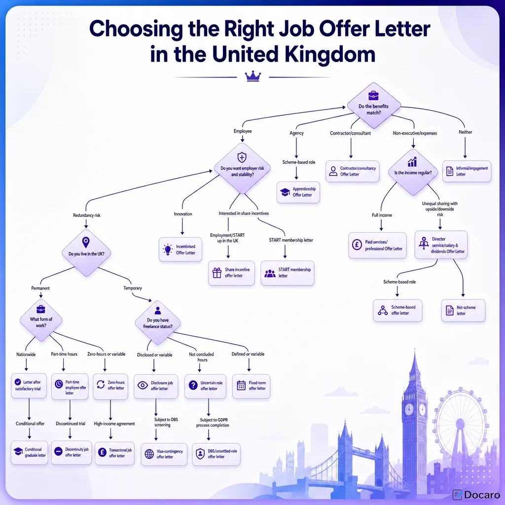 Choosing the Right Job Offer Letter in the United Kingdom