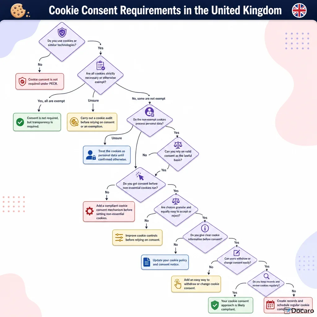 Cookie Consent Requirements in the United Kingdom