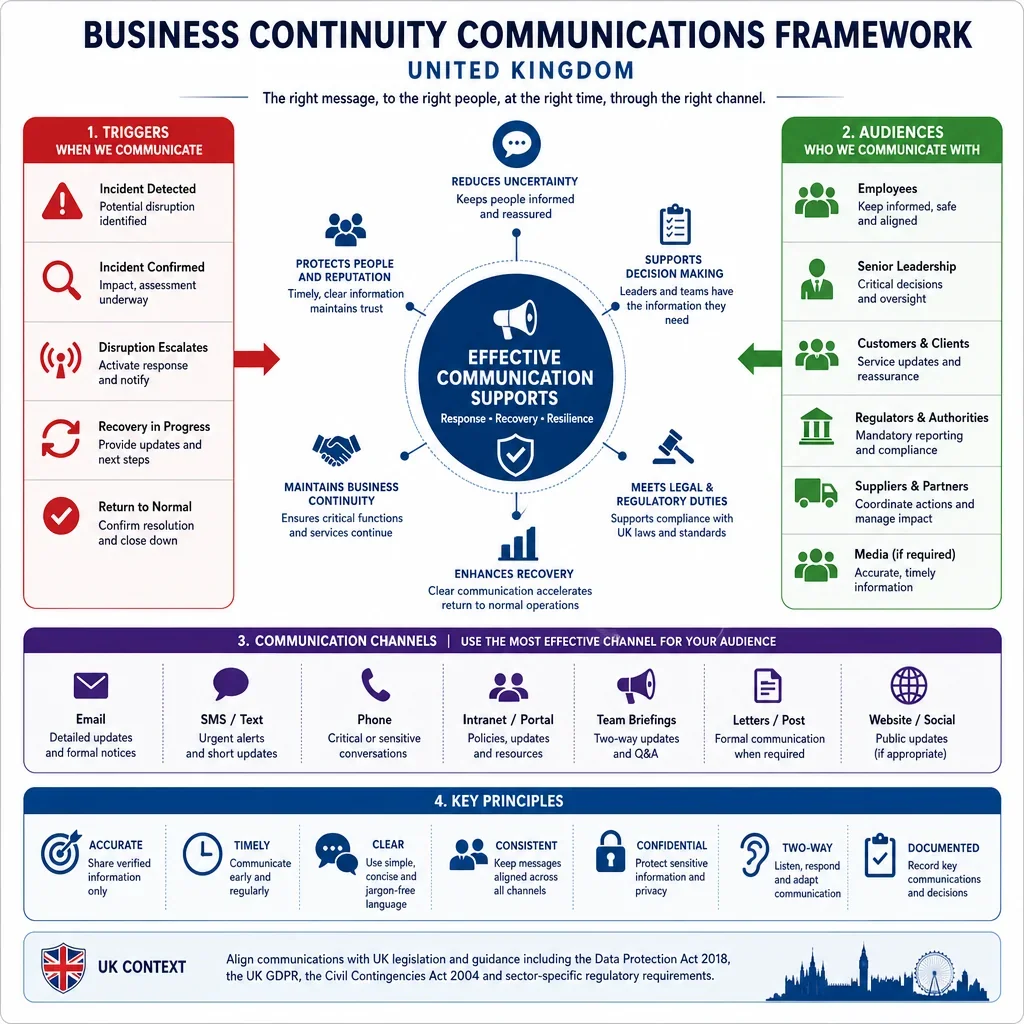 Business Continuity Communications Matrix