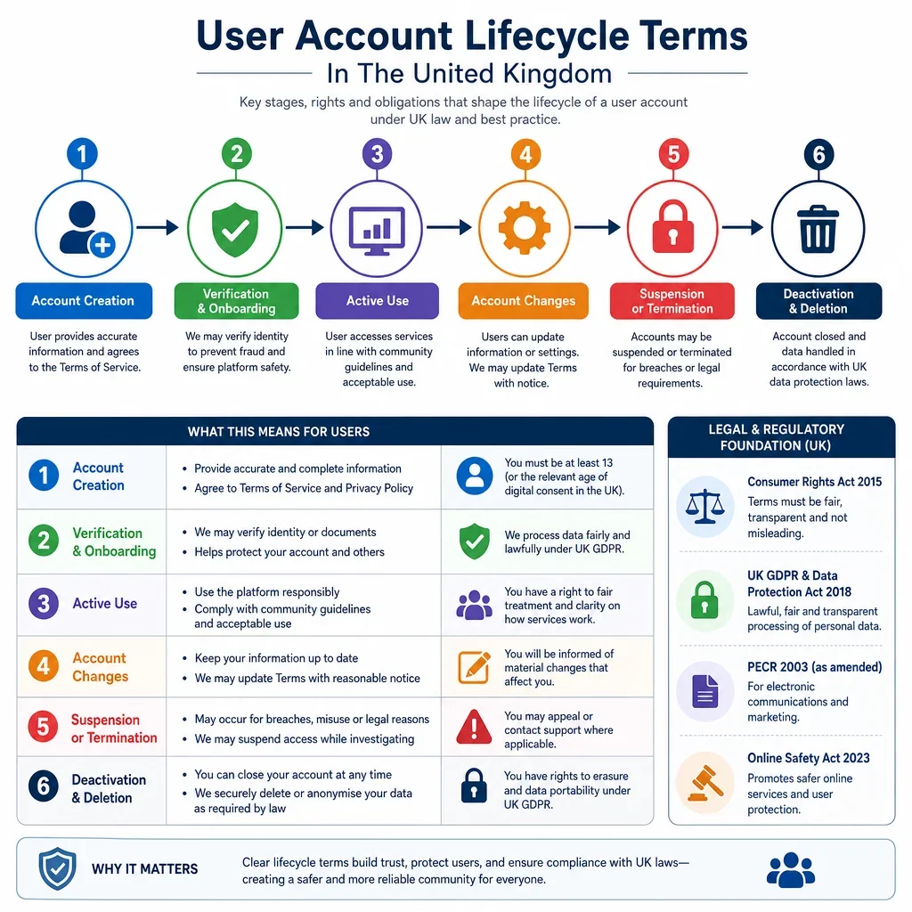 User Account Lifecycle Terms Dataset