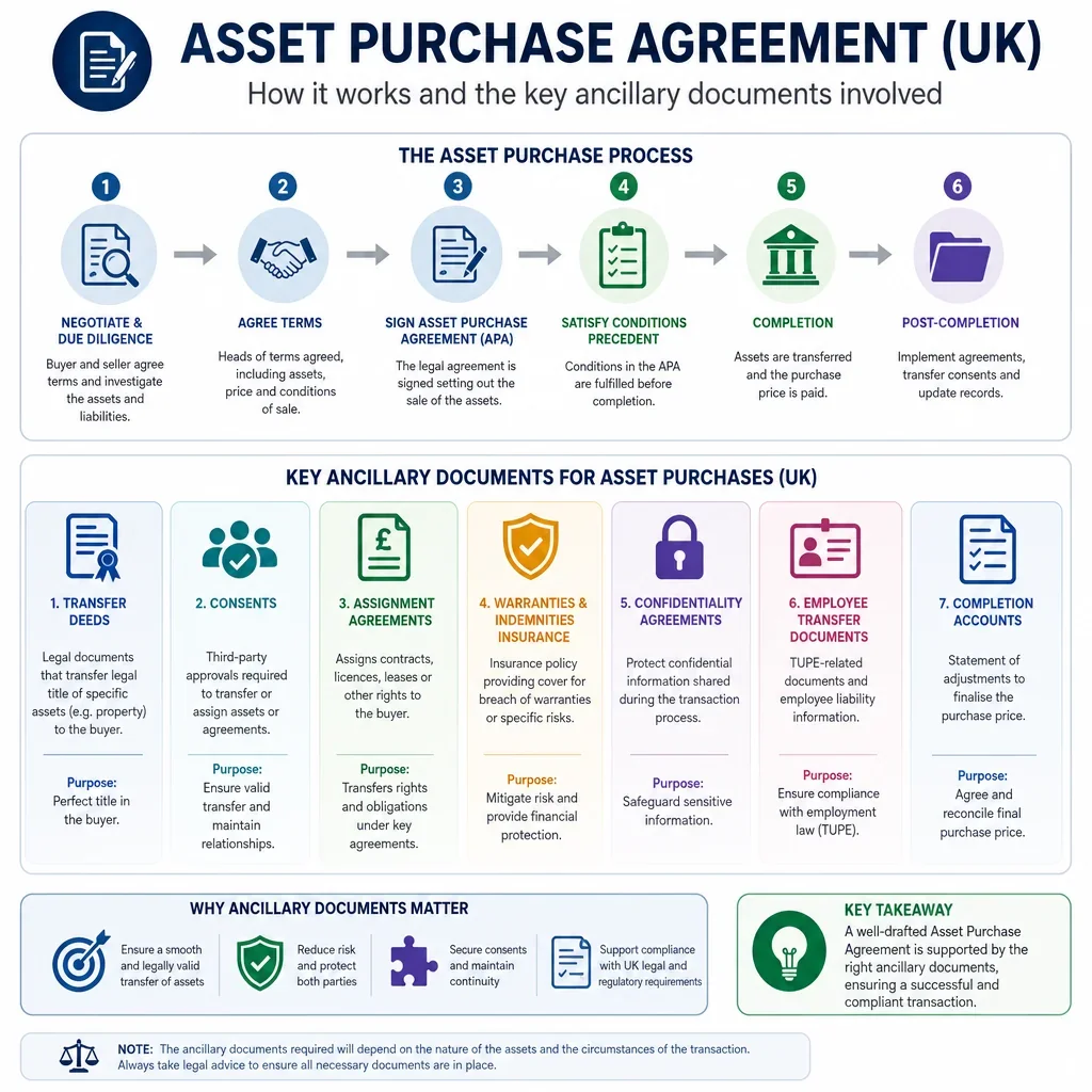 Ancillary Documents for UK Asset Purchases