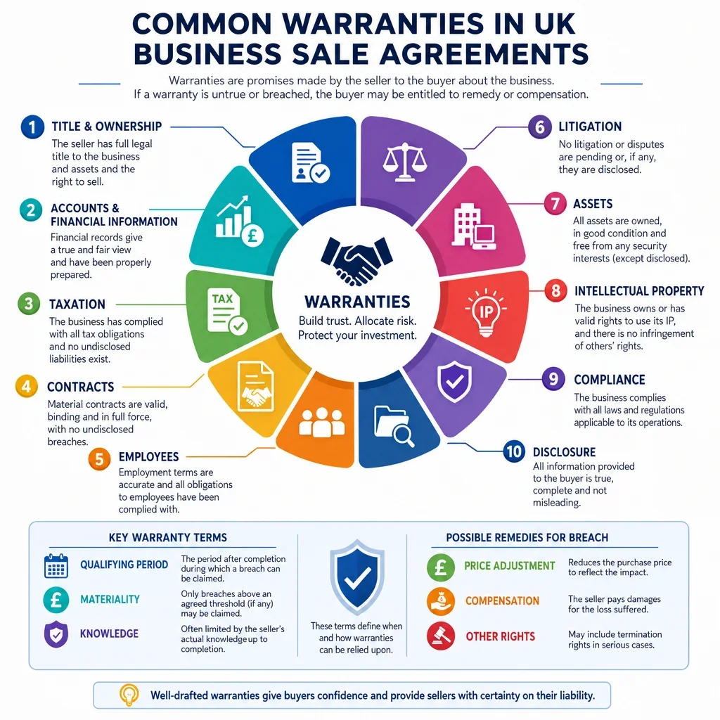 Common Warranties in UK Business Sale Agreements
