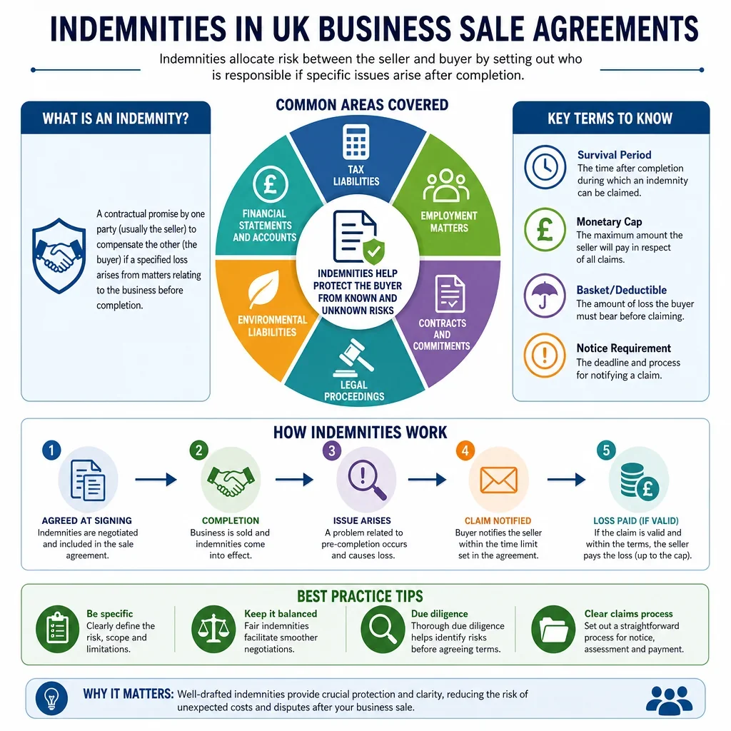 Indemnities in UK Business Sale Agreements