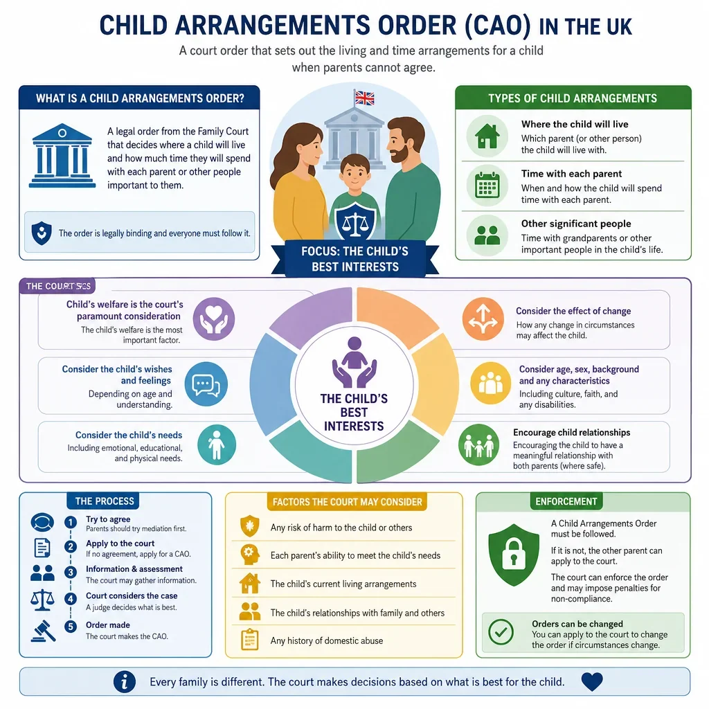 Child Arrangements Legal Glossary