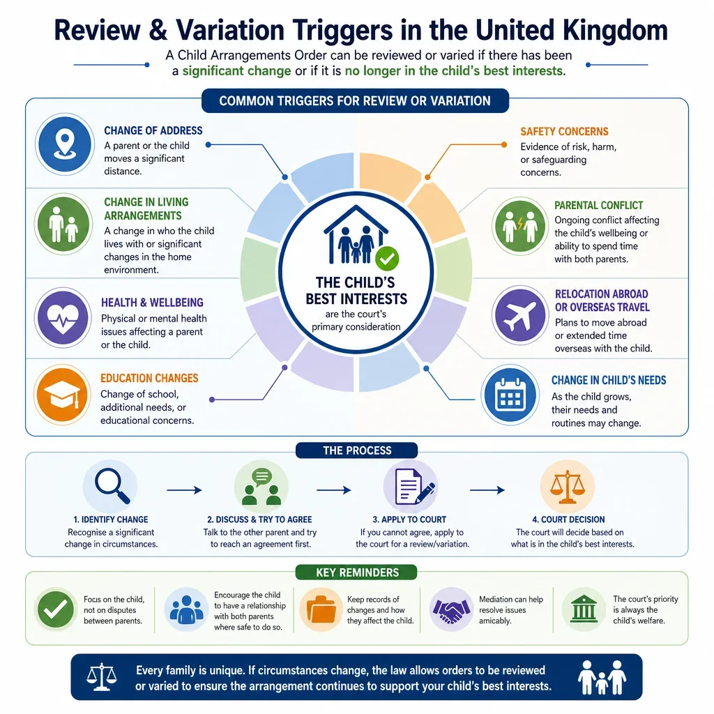 Review and Variation Triggers