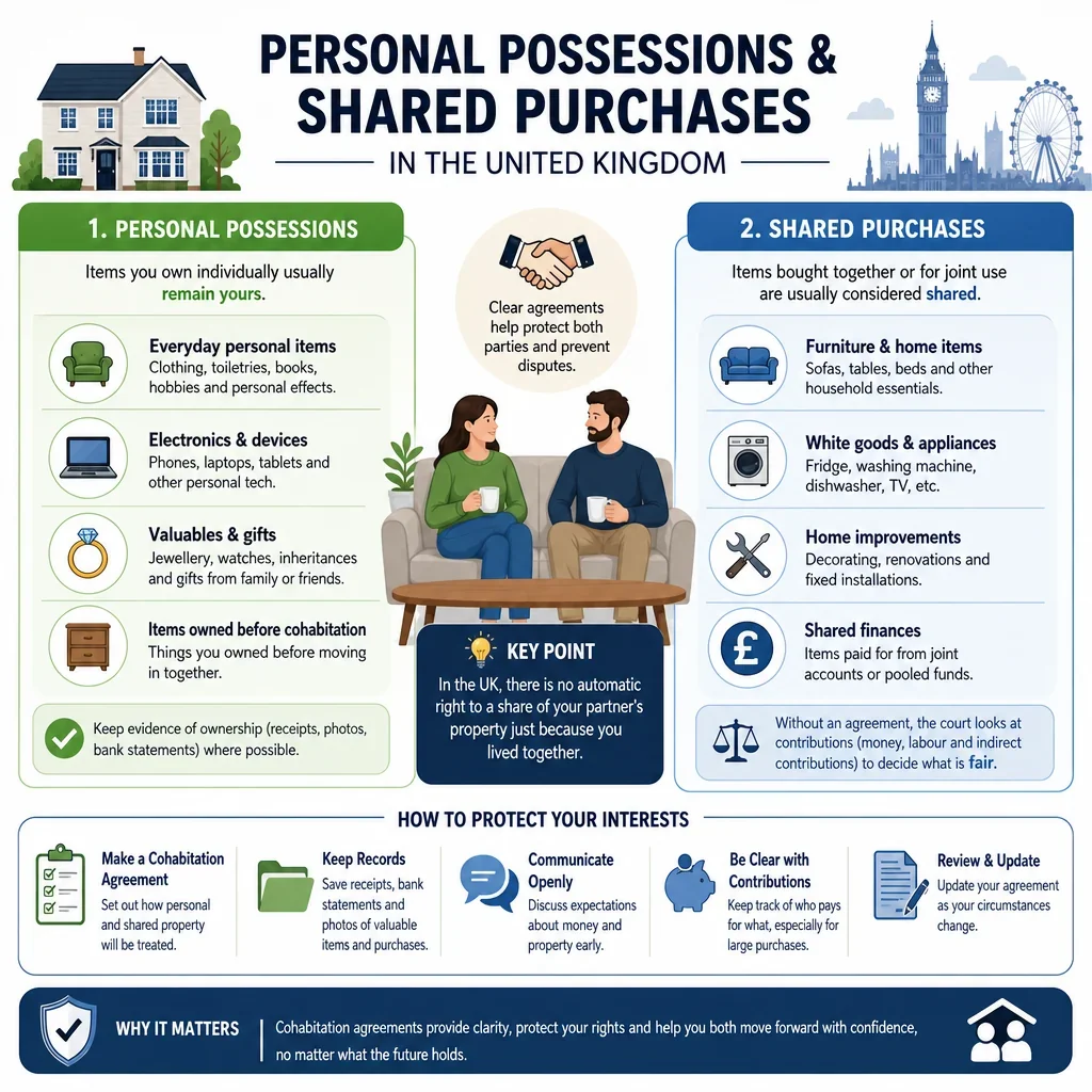 Personal Possessions and Shared Purchases