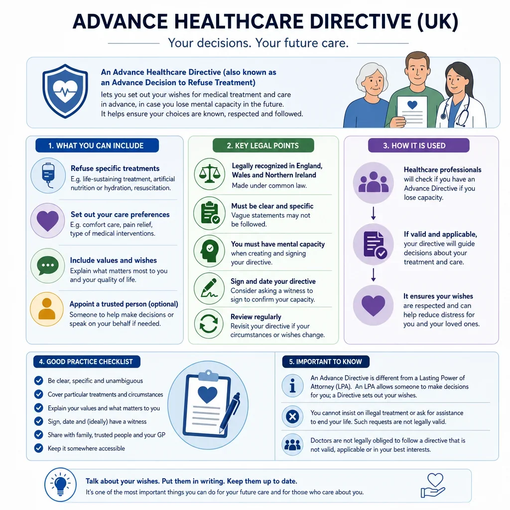 UK Jurisdiction Notes for Advance Healthcare Directives
