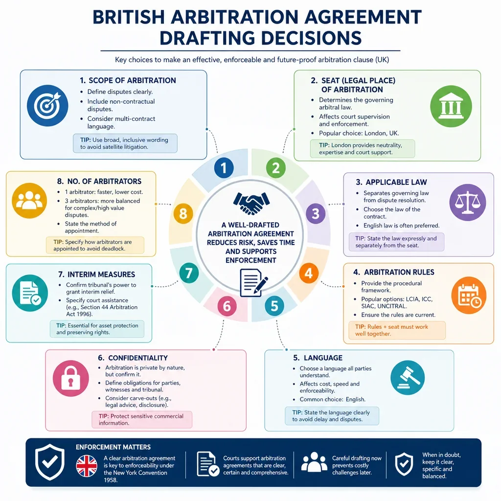 Arbitration Agreement Drafting Decisions