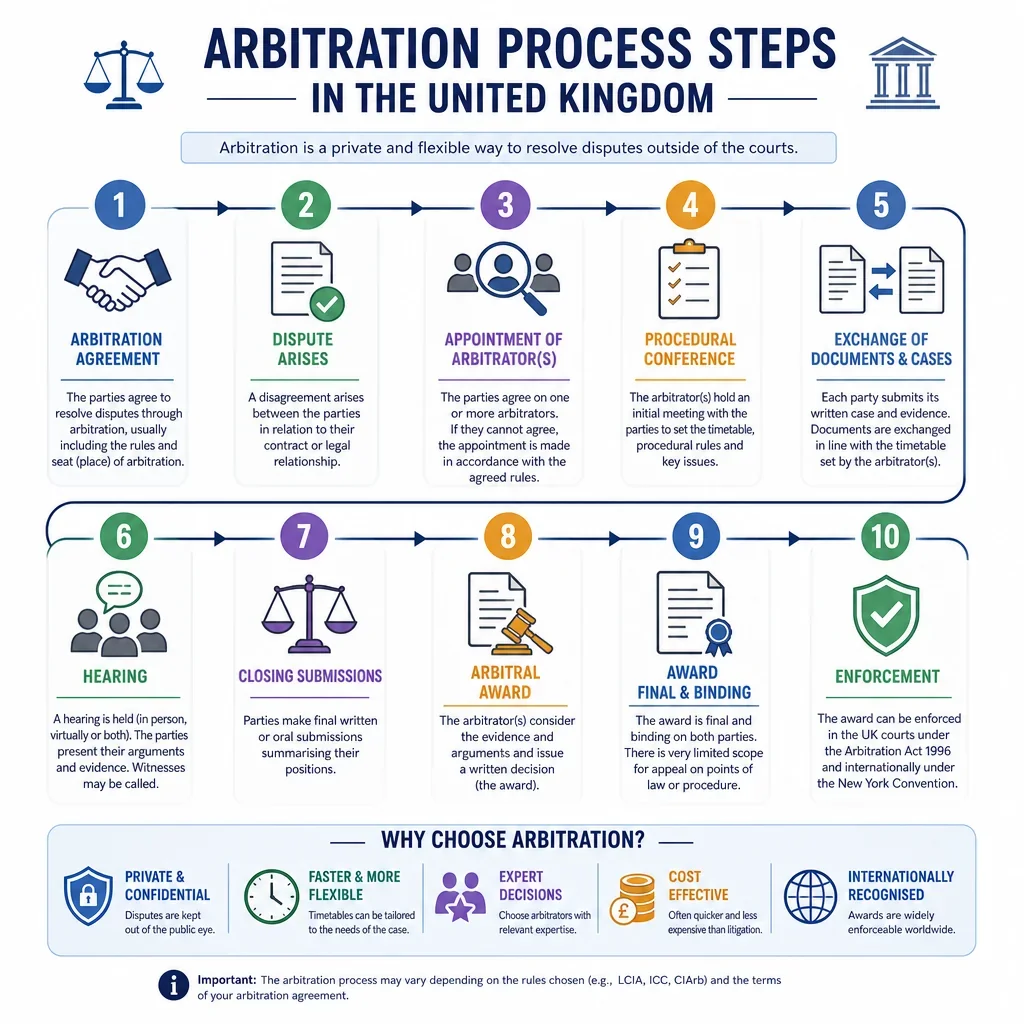 Arbitration Process Steps