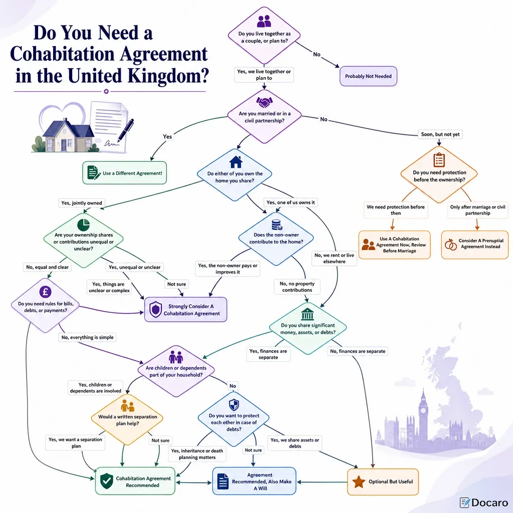 Do You Need a Cohabitation Agreement in the United Kingdom?