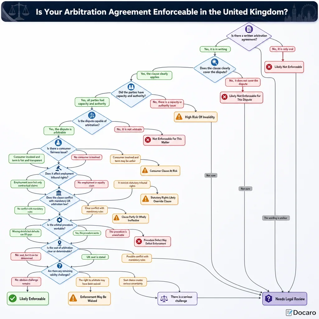 Is Your Arbitration Agreement Enforceable in the United Kingdom?