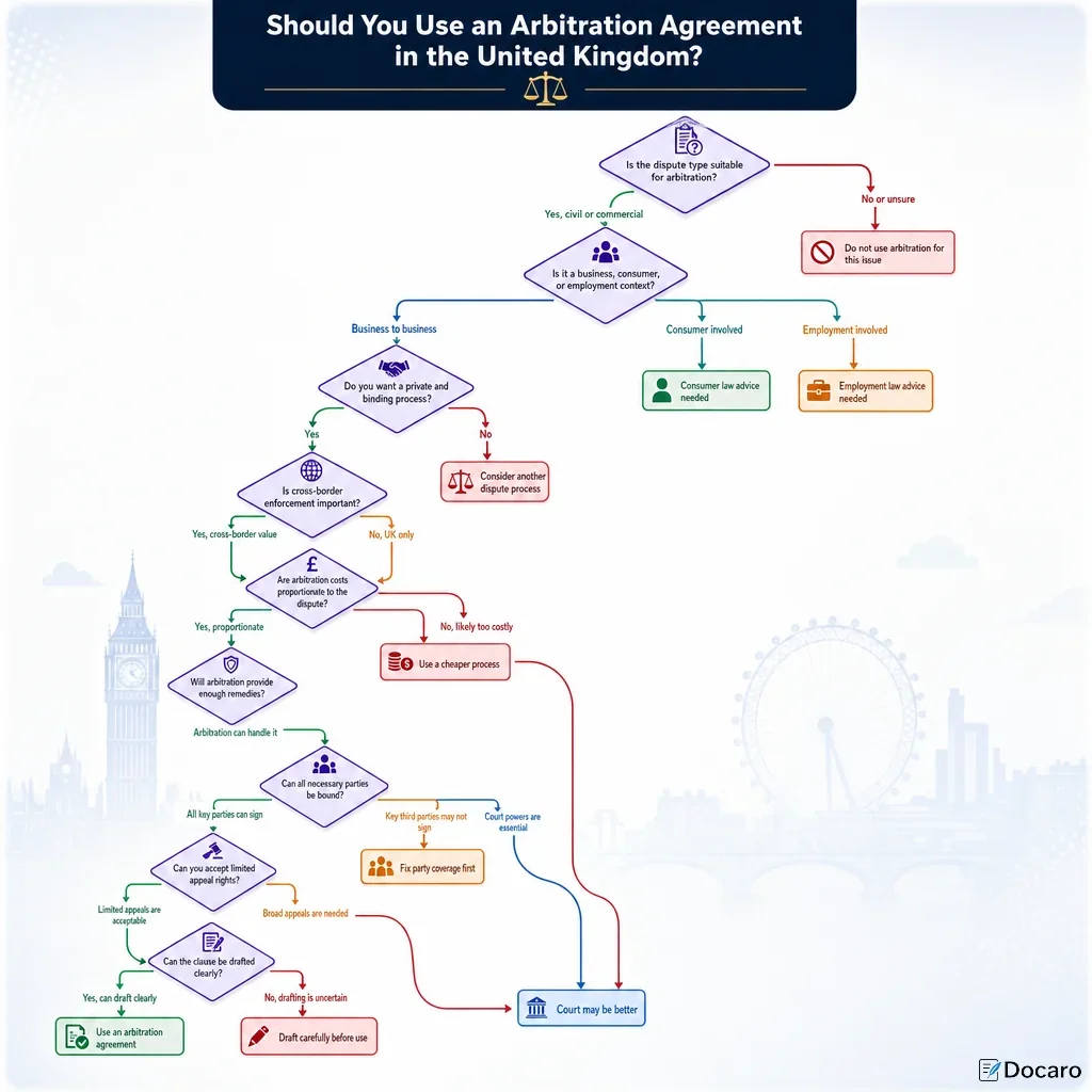 Should You Use an Arbitration Agreement in the United Kingdom?