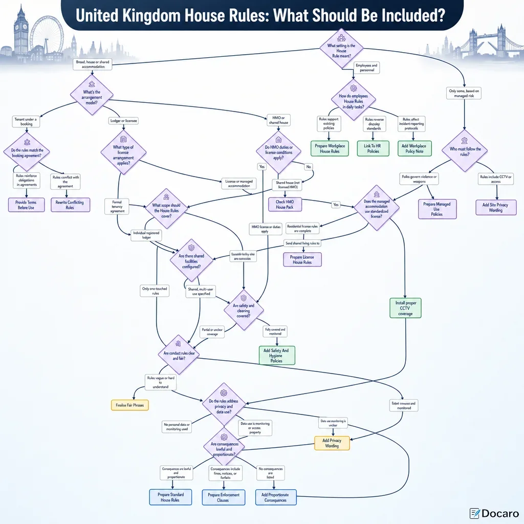 United Kingdom House Rules: What Should Be Included?