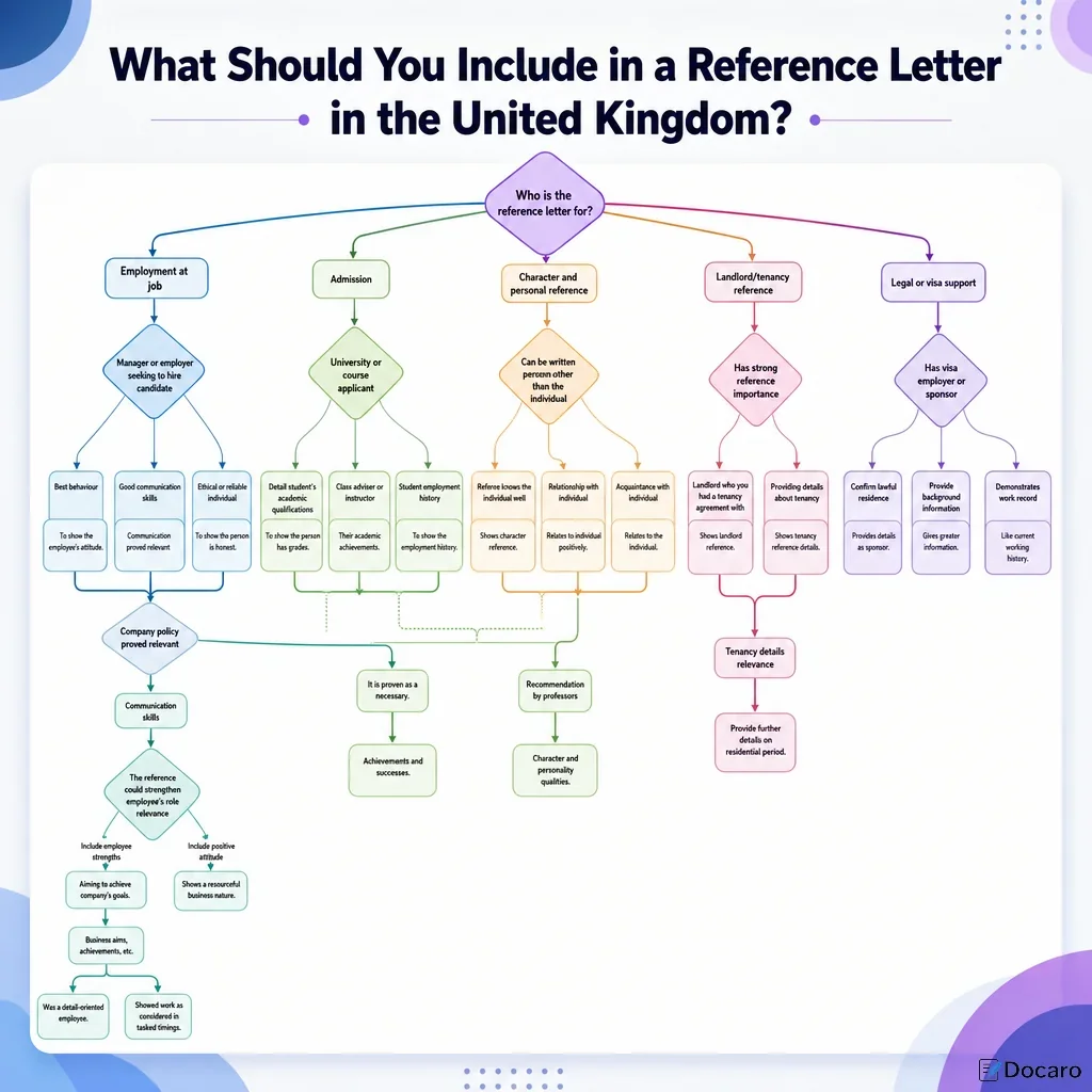 What Should You Include in a Reference Letter in the United Kingdom?