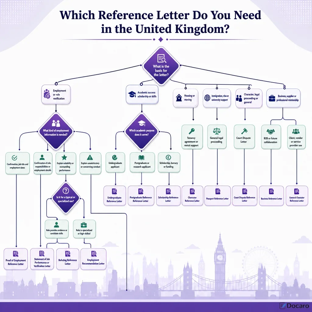 Which Reference Letter Do You Need in the United Kingdom?